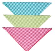 Aria Gingham Snusnäsdukar
