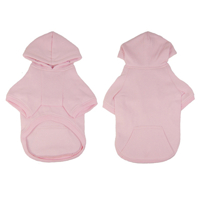 HUND - Hundkläder - Hundkläder Mindre Raser - Hoodies - Tröjor - Petsters Munkjacka, Pink (Längre Rygg)