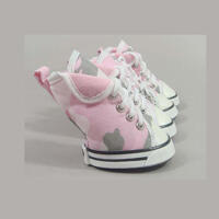 Petster Höga Sneakers, Camo Pink