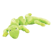 HUND - Leksaker - Aktivering - Leksaker - Mjuka - Mjuka med Ljud - Zanies Bungee Geckos, Neon Grön