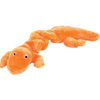 HUND - Leksaker - Aktivering - Leksaker - Mjuka - Mjuka med Ljud - Zanies Bungee Geckos, Orange