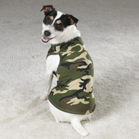 HUND - Hundkläder - Hundkläder Mindre Raser - Linnen - CC Camo Linne, Grönt