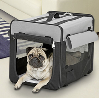 HUND - Hundburar - Transport - Väskor - Burar - Tygburar - Smart Top Plus Nylonbur (ihopfällbar) 