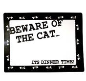 Underlägg Beware of...cat