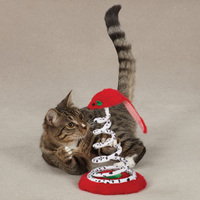 KATT - Kattleksaker - Zanies Christmas Tree Teasers Kattleksak