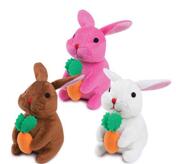 Zanies Carrot Cake Cuddlers Dog Toys