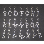 Petsters Bokstäver Kursiv - Strass (A-Z)
