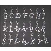Petsters Bokstäver Kursiv, Strass (A-Z)