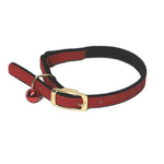 Katt Halsband i Sammet, Rött