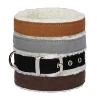 HUND - Koppel - Halsband - Selar - Halsband - Strass - Nitar - ES Collection Cozy Sherpa Halsband