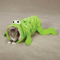 KATT - Kattprodukter innehållande Cat Nip - Zanies Toad-ally Fun Cat Crinkle Tunnels