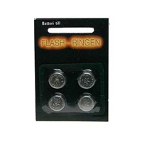 HUND - Koppel - Halsband - Selar - Halsband - Reflex - Blinkande - Batteri till Flashringen