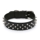 Petsters Deluxe Spiked Leather Dog Collars, Svart - bild 1