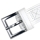 ES Fashion Gemstone Halsband, Vitt - bild 2