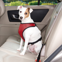 HUND - Hundburar - Transport - Väskor - Biltillbehör - Bilselar - GG Ride Right Bilsele, Crimson