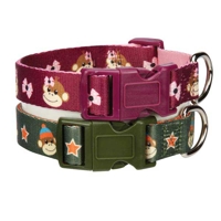 HUND - Koppel - Halsband - Selar - Halsband - Nylon - Polyester - Monkey Business Halsband