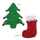 Zanies Holiday Huggables Hundleksak 34-38 cm - bild 1