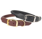 CC Rundsydda Läder Halsband Basic