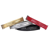 UTFÖRSÄLJNING - ES Lackhalsband med strass