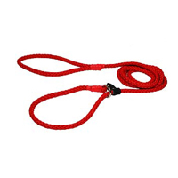HUND - Koppel - Halsband - Selar - Koppel - Retriever - Utställning - Alac Retriever Koppel, Rött