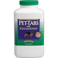 HUND - Hundvård - Vitaminer & Mineraler - Päls & Hud - Pet-Tabs Plus Tabletter (För hud & Päls)