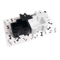 HUND - Skålar - Tillbehör - Keramik - Keramikskålar Puzzel, 2-pack