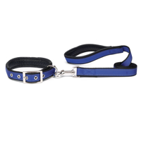 HUND - Koppel - Halsband - Selar - Koppel - Nylon - Reflex - Petsters Cushion Reflex Koppel, Blått