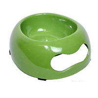 HUND - Skålar - Tillbehör - Plast skålar - Designad Plastskål med Antiglid, Lime
