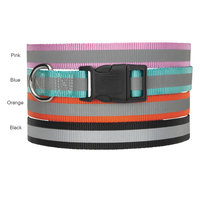 HUND - Koppel - Halsband - Selar - Halsband - Reflex - Blinkande - GG Reflex Halsband
