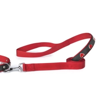 HUND - Koppel - Halsband - Selar - Koppel - Strass - Nitar - ES Collection Heart Charm Koppel