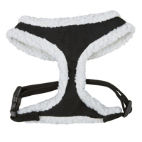 HUND - Koppel - Halsband - Selar - Selar - Motiv & Strass - ES Collection Cozy Sherpa Sele, Svart